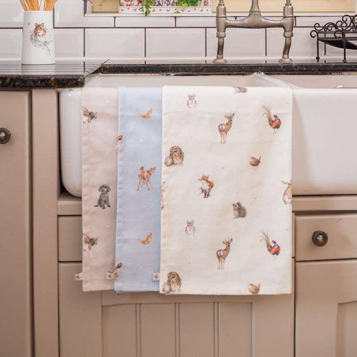 Woodlanders Tea Towel