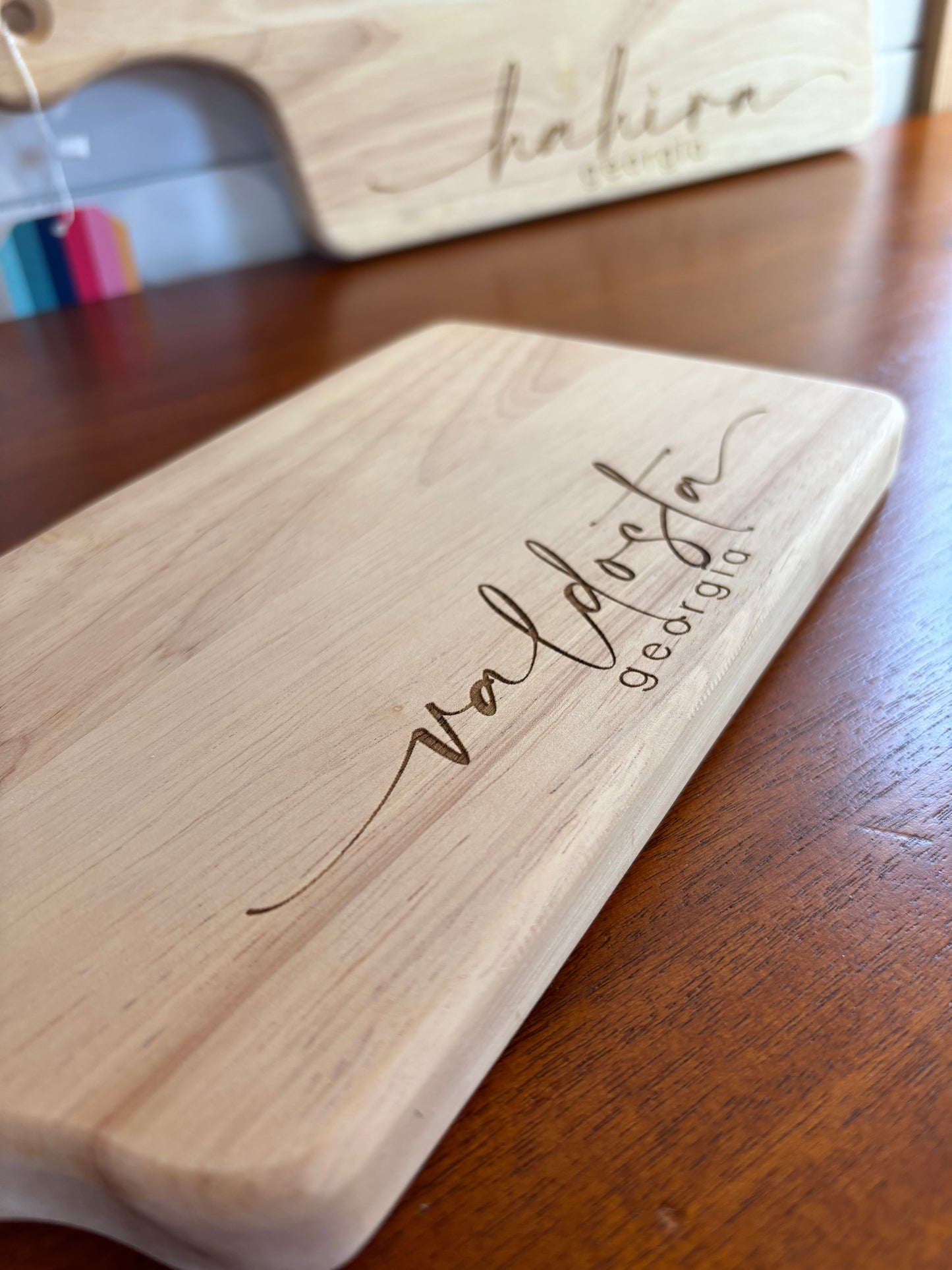 Large Valdosta Pride Cutting Board
