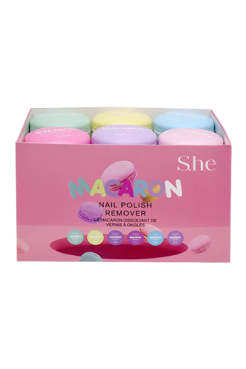 SHE NR411 Macaron Nail Polish Remover Pads - 24 pcs