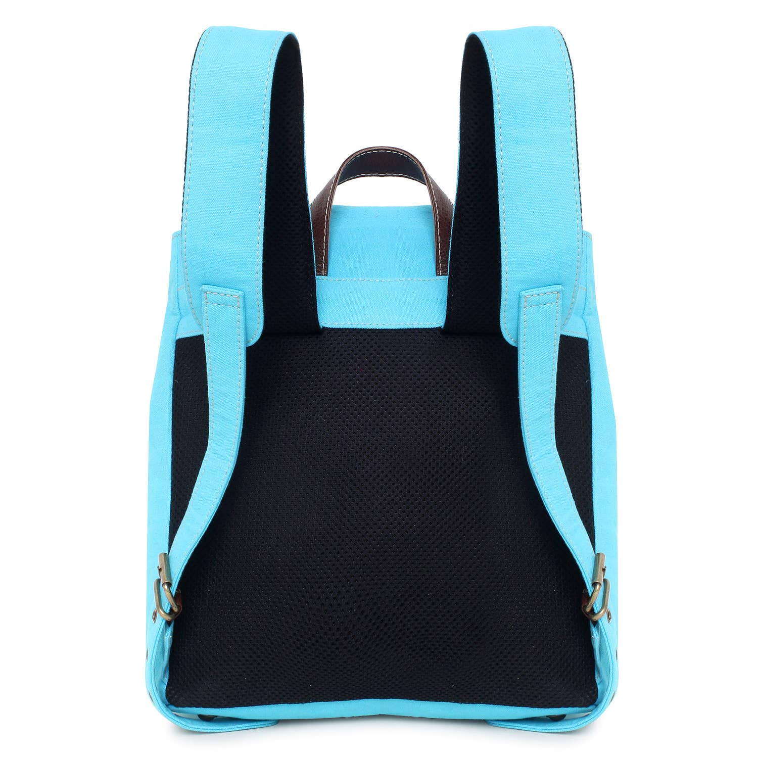 Up-cycled Canvas, Rug & Leather Women's Backpack