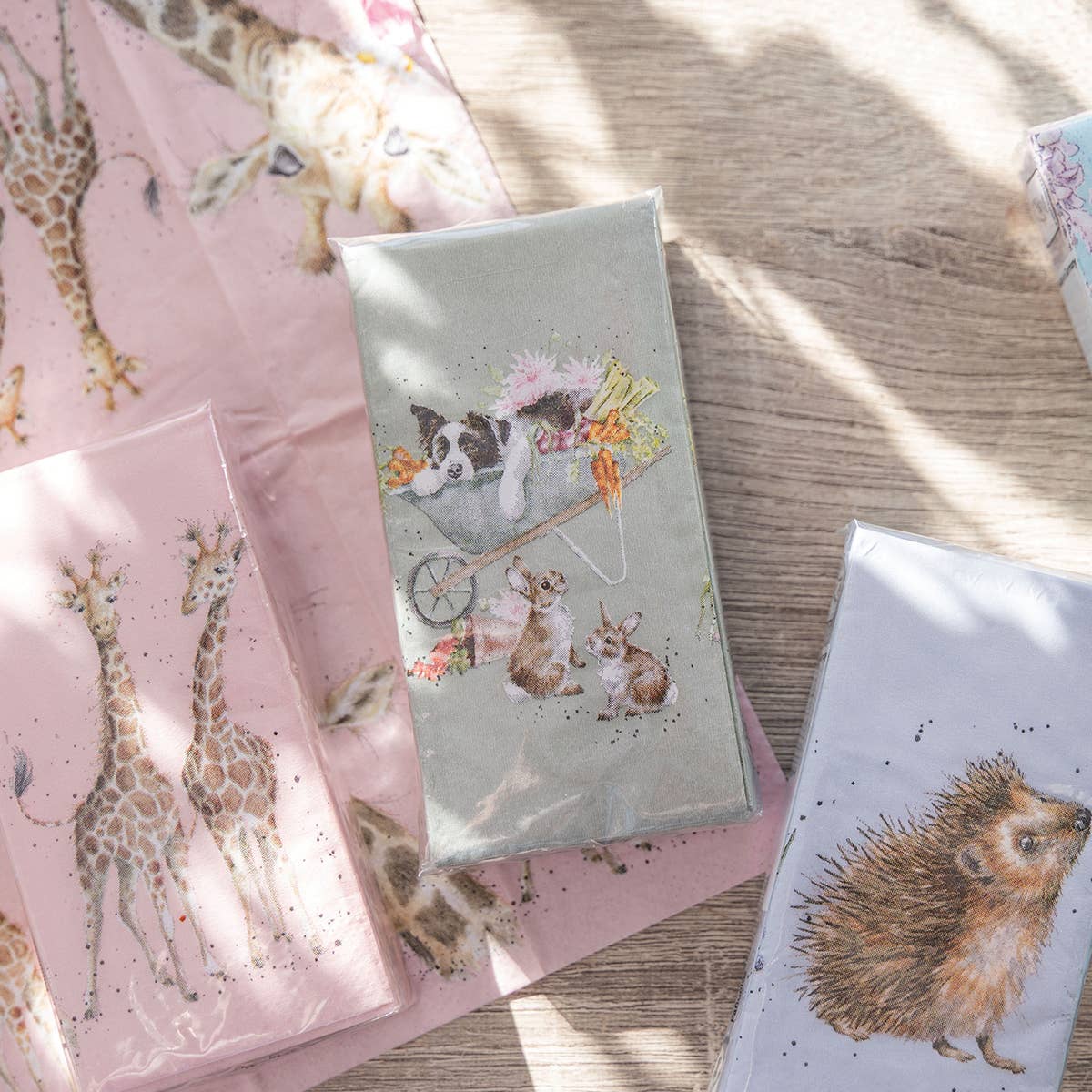 Garden Friends Pocket Tissues - Sleeping on the Job