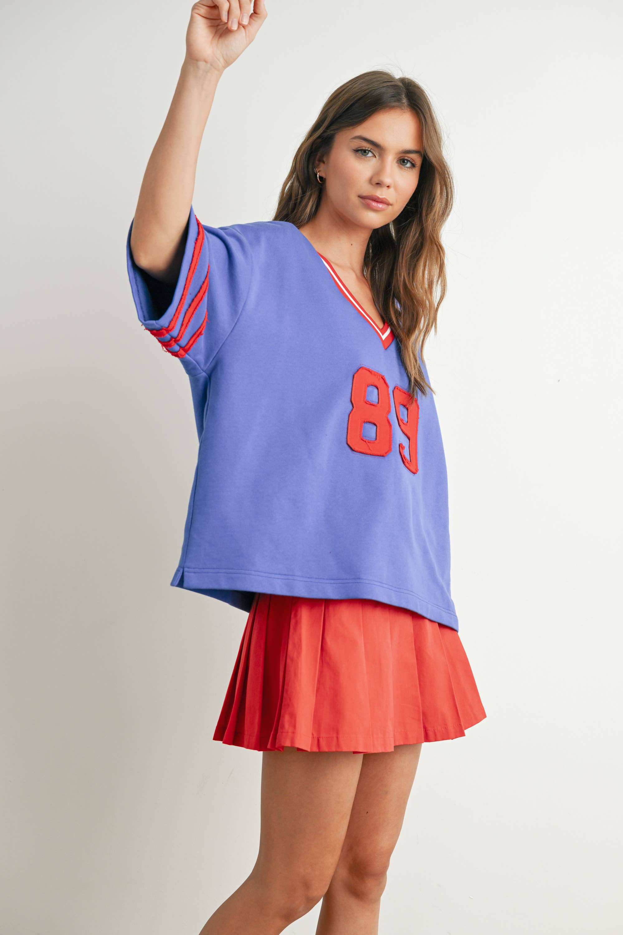 Varsity Spirit Oversized Shirt - BMT7734