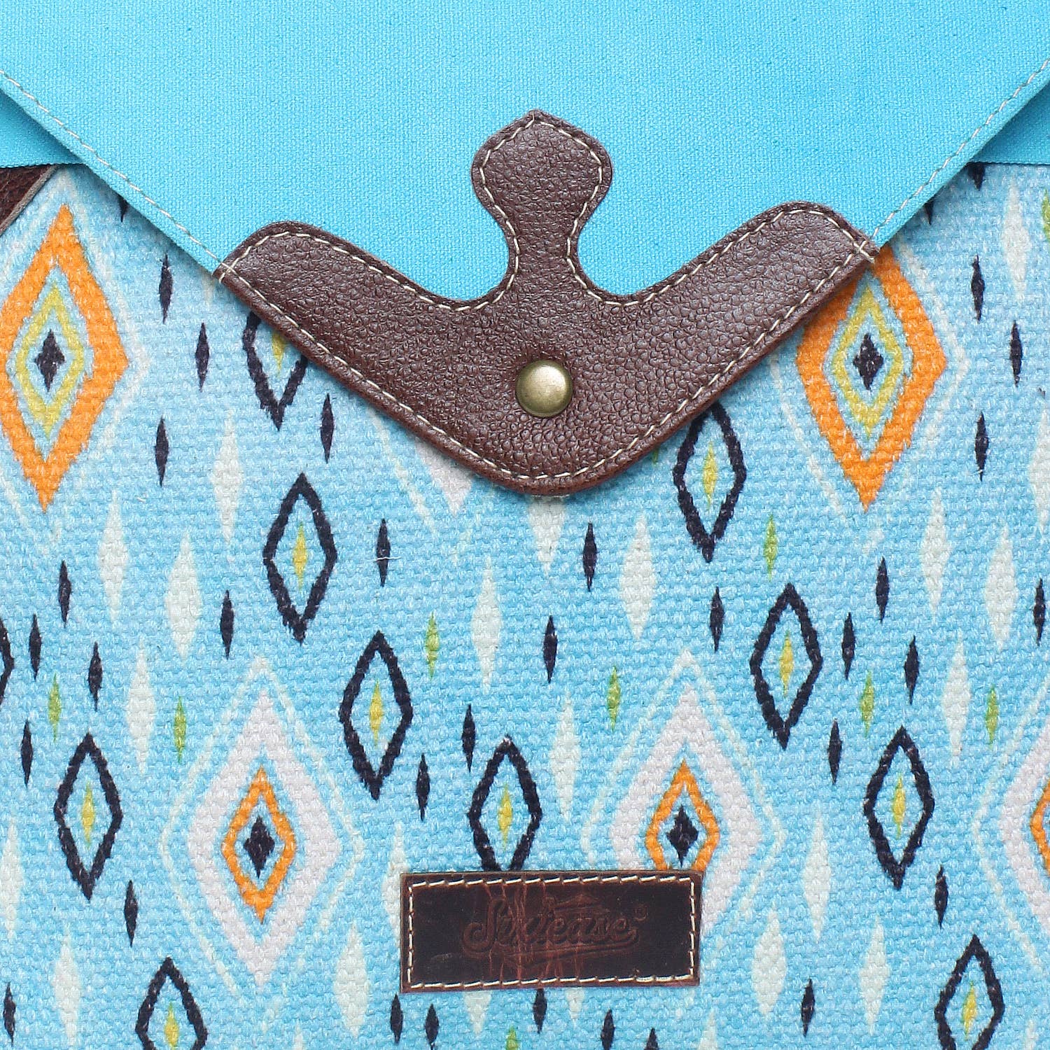 Up-cycled Canvas, Rug & Leather Women's Backpack