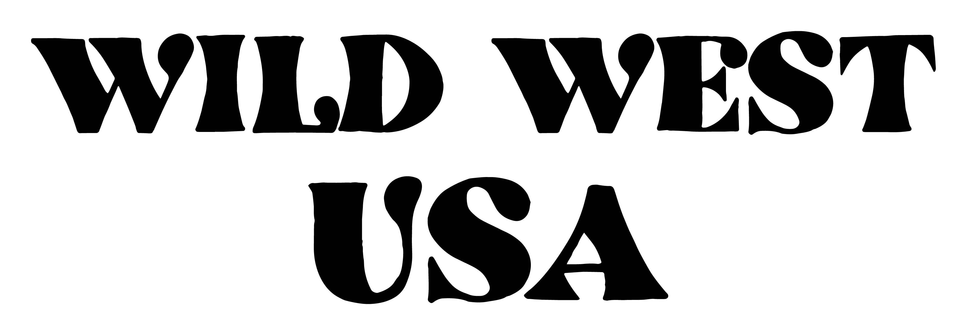Wild West USA Sticker