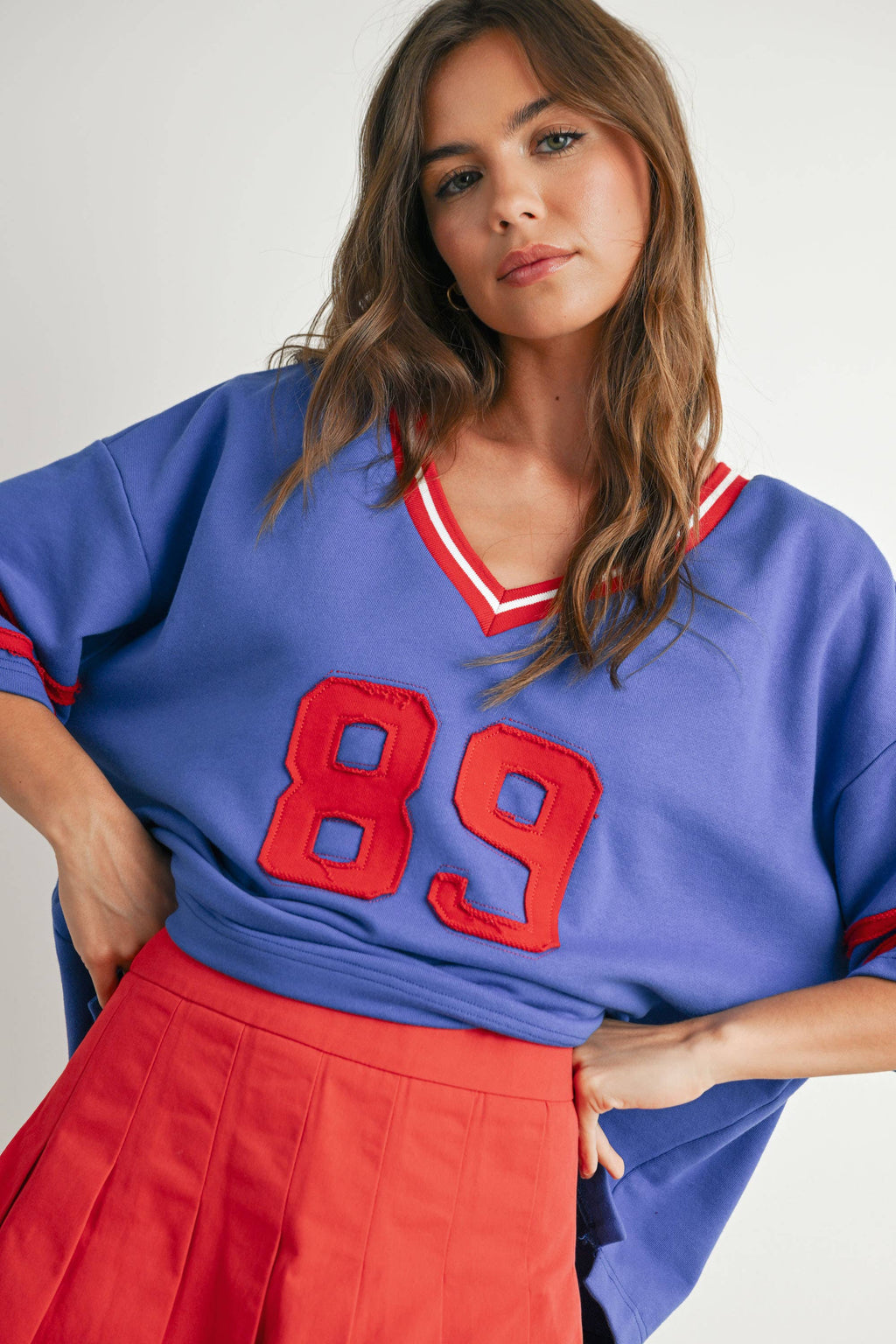 Varsity Spirit Oversized Shirt - BMT7734