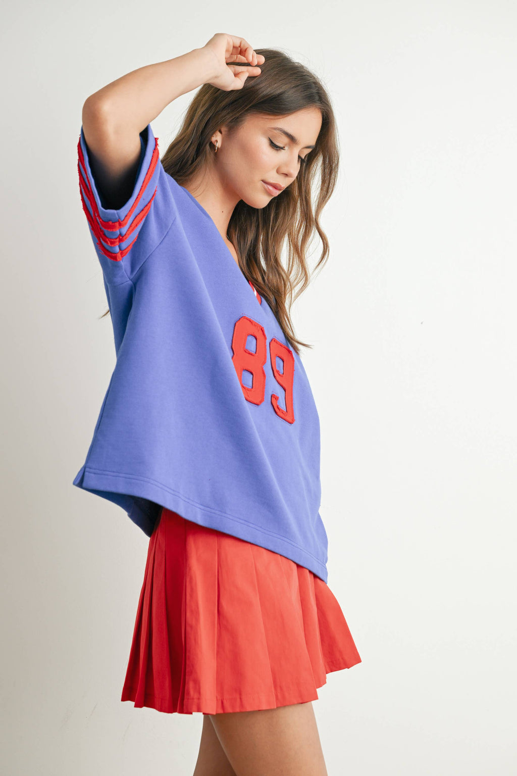 Varsity Spirit Oversized Shirt - BMT7734