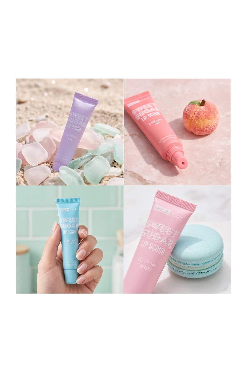 Beauty Treats 195 Sweet Sugar Lip Scrub - 24pc