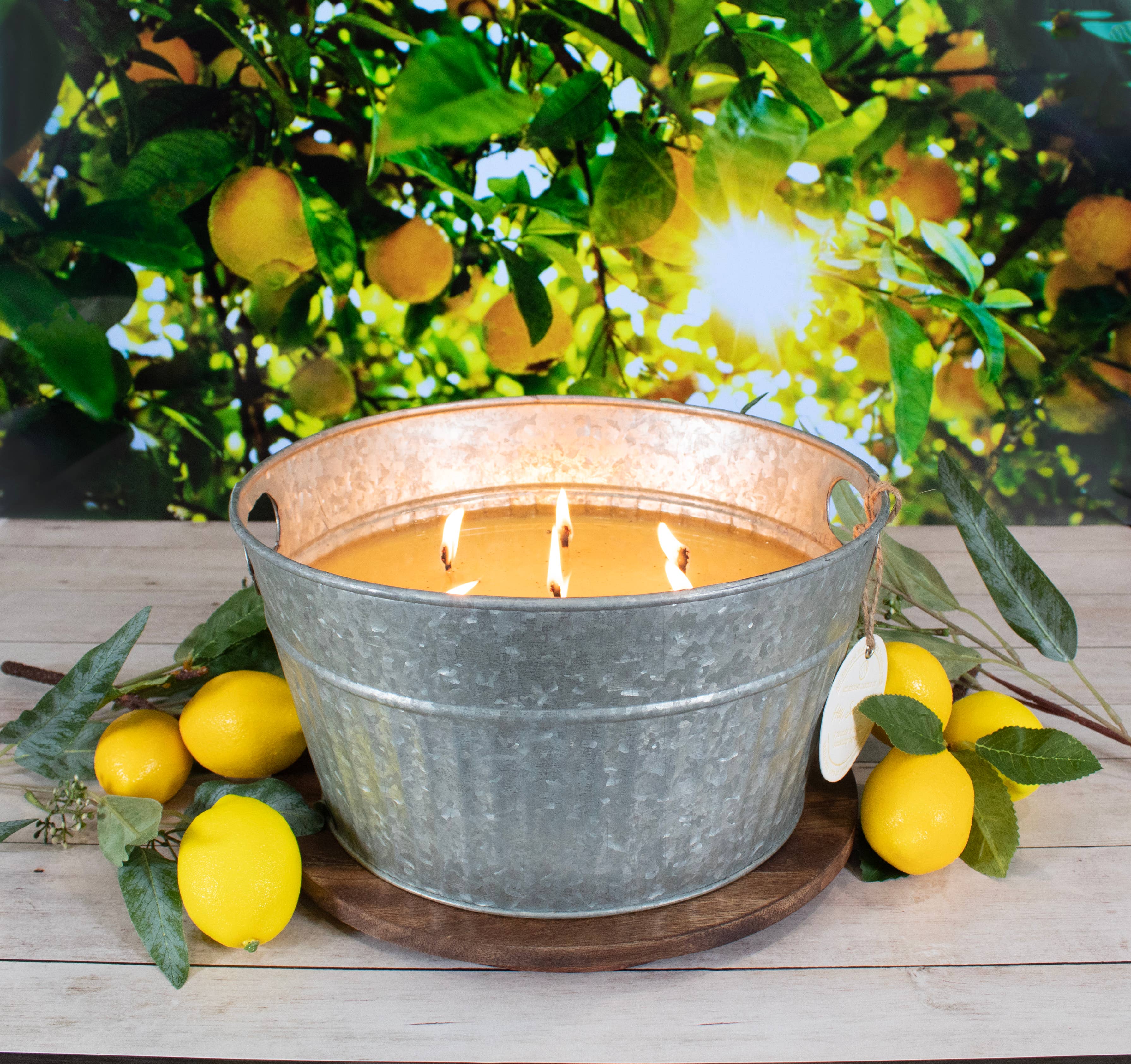9lb Monster Candle: Limoncello