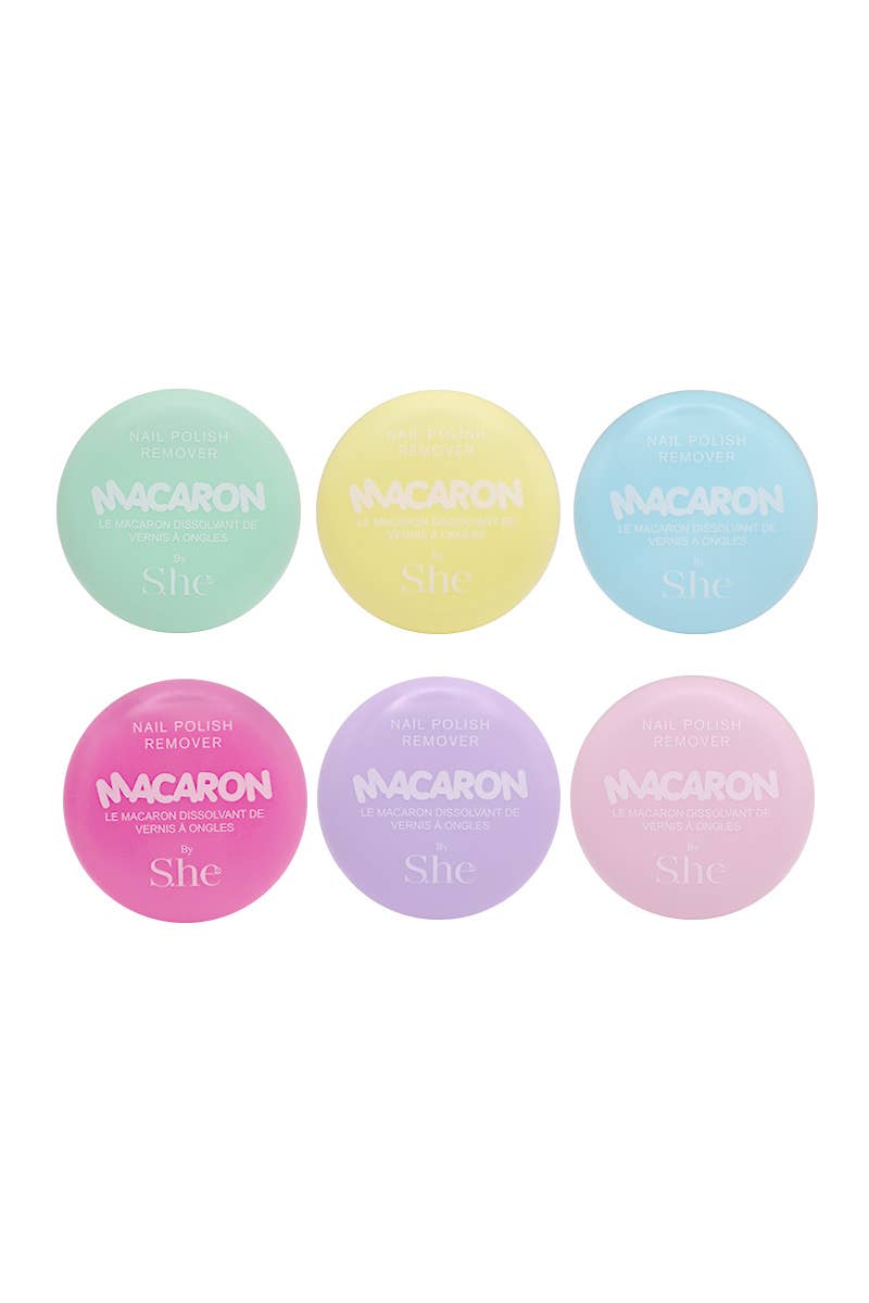 SHE NR411 Macaron Nail Polish Remover Pads - 24 pcs