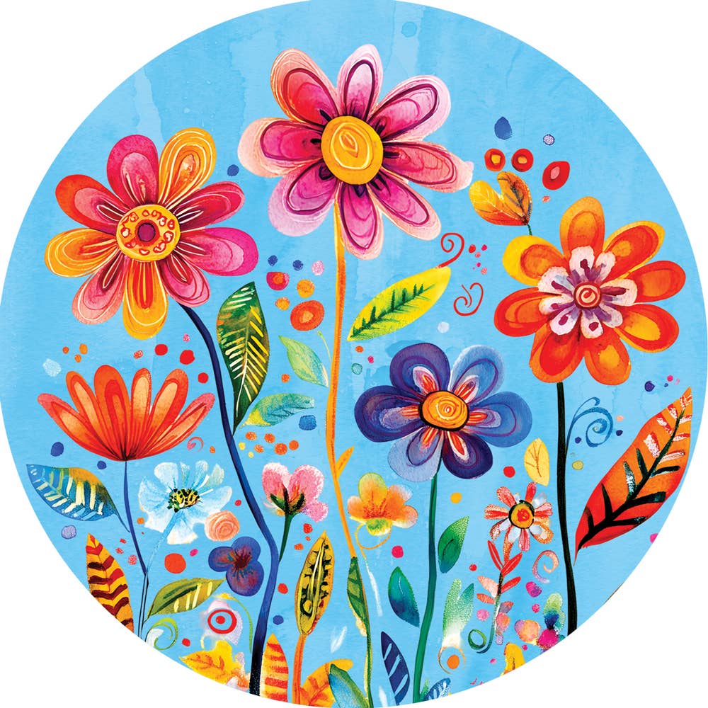 Suncatcher-Funky Flowers