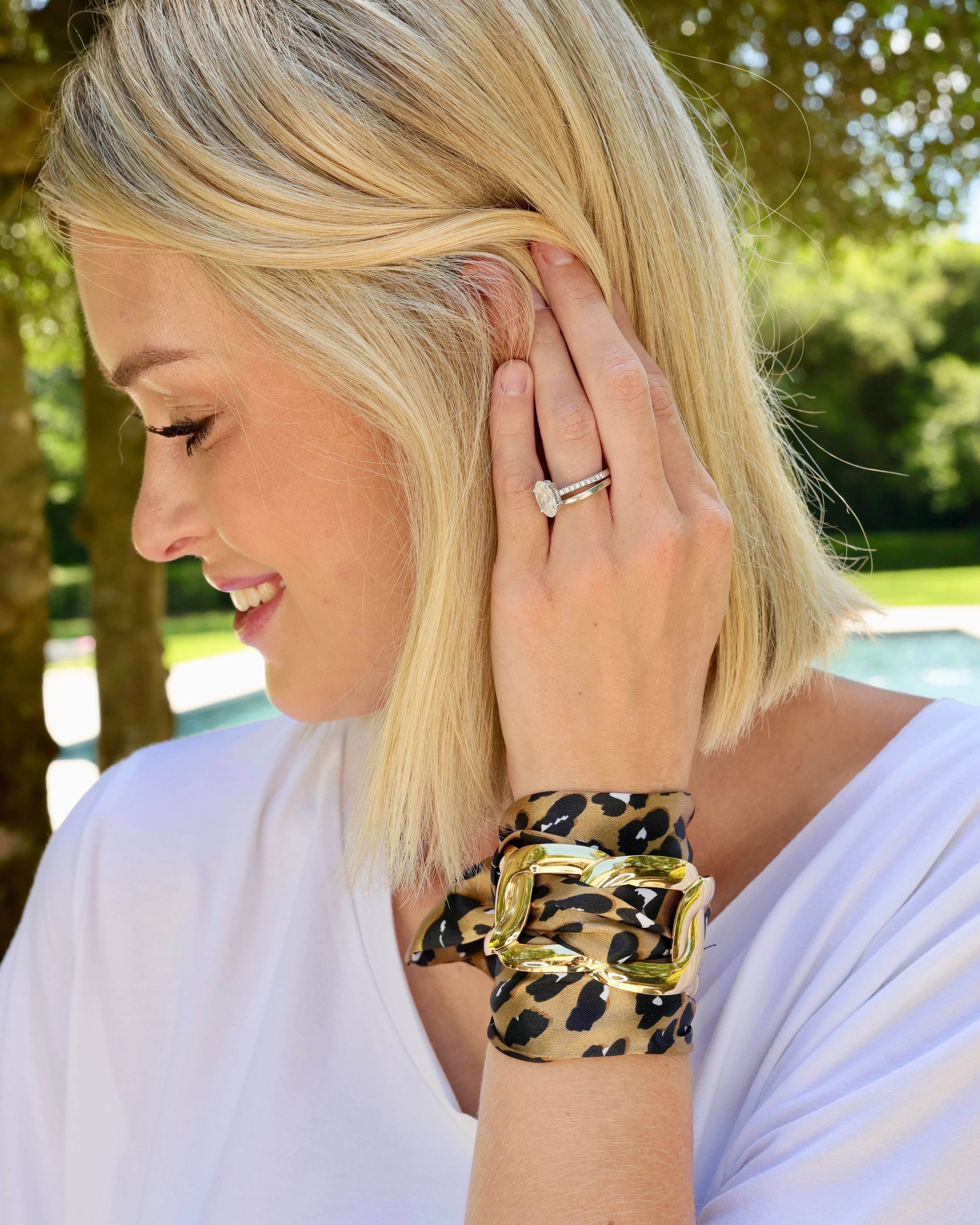 Sedgefield Scarf Bracelet Brown