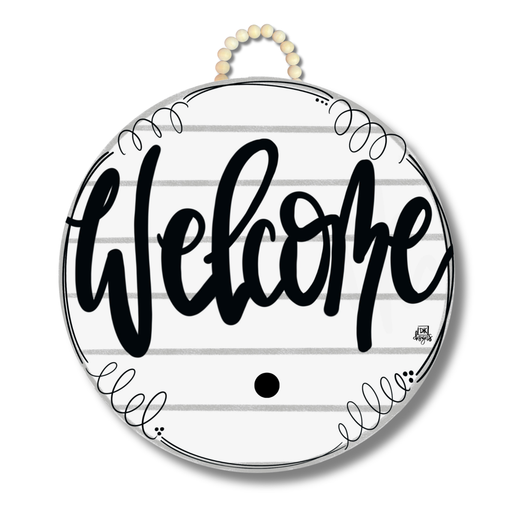 Shiplap "Welcome" Hanger + Mini