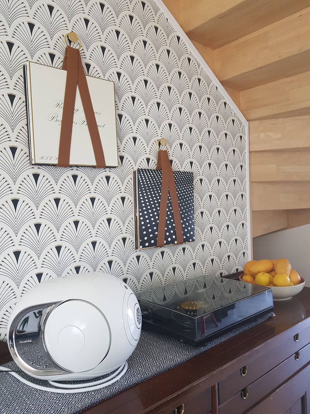 Leather Wall Mount Storage Hanger