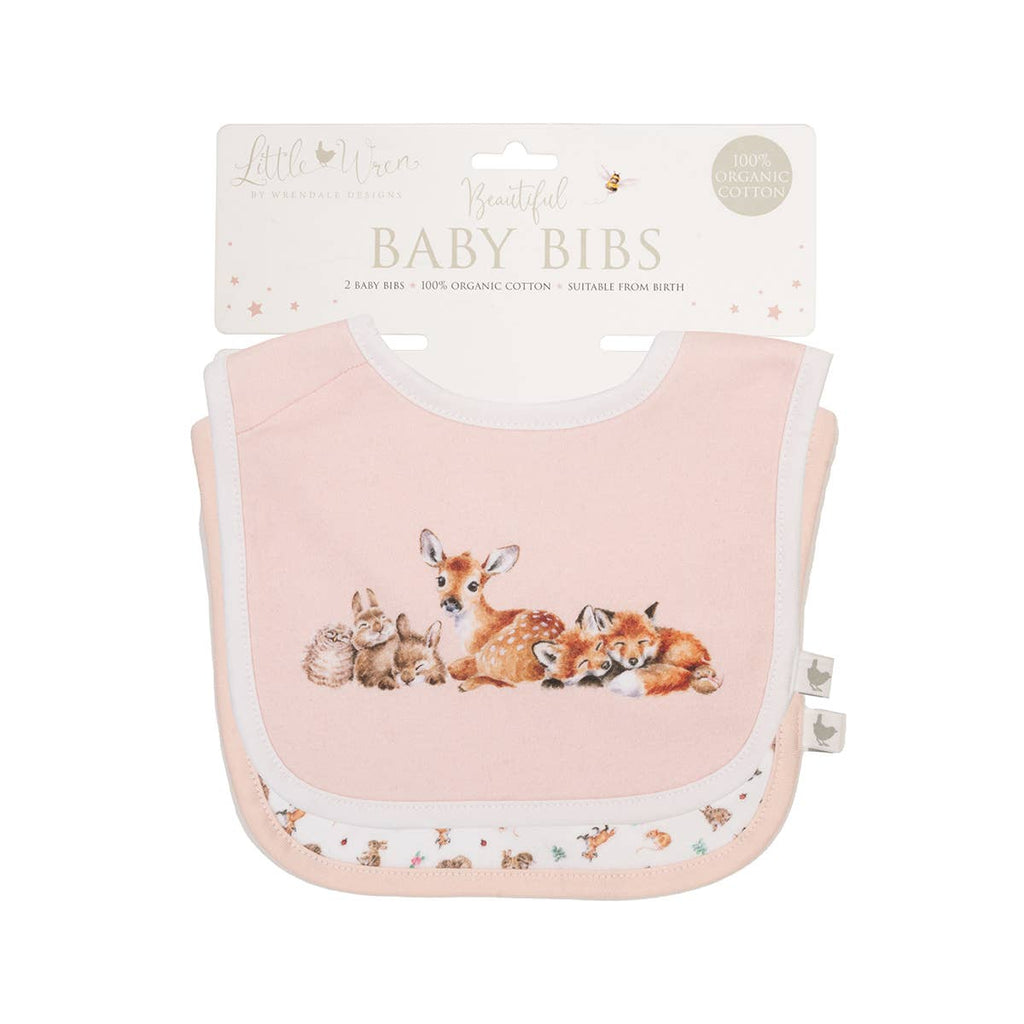 Little Wren Bib Gift Set - Little Forest