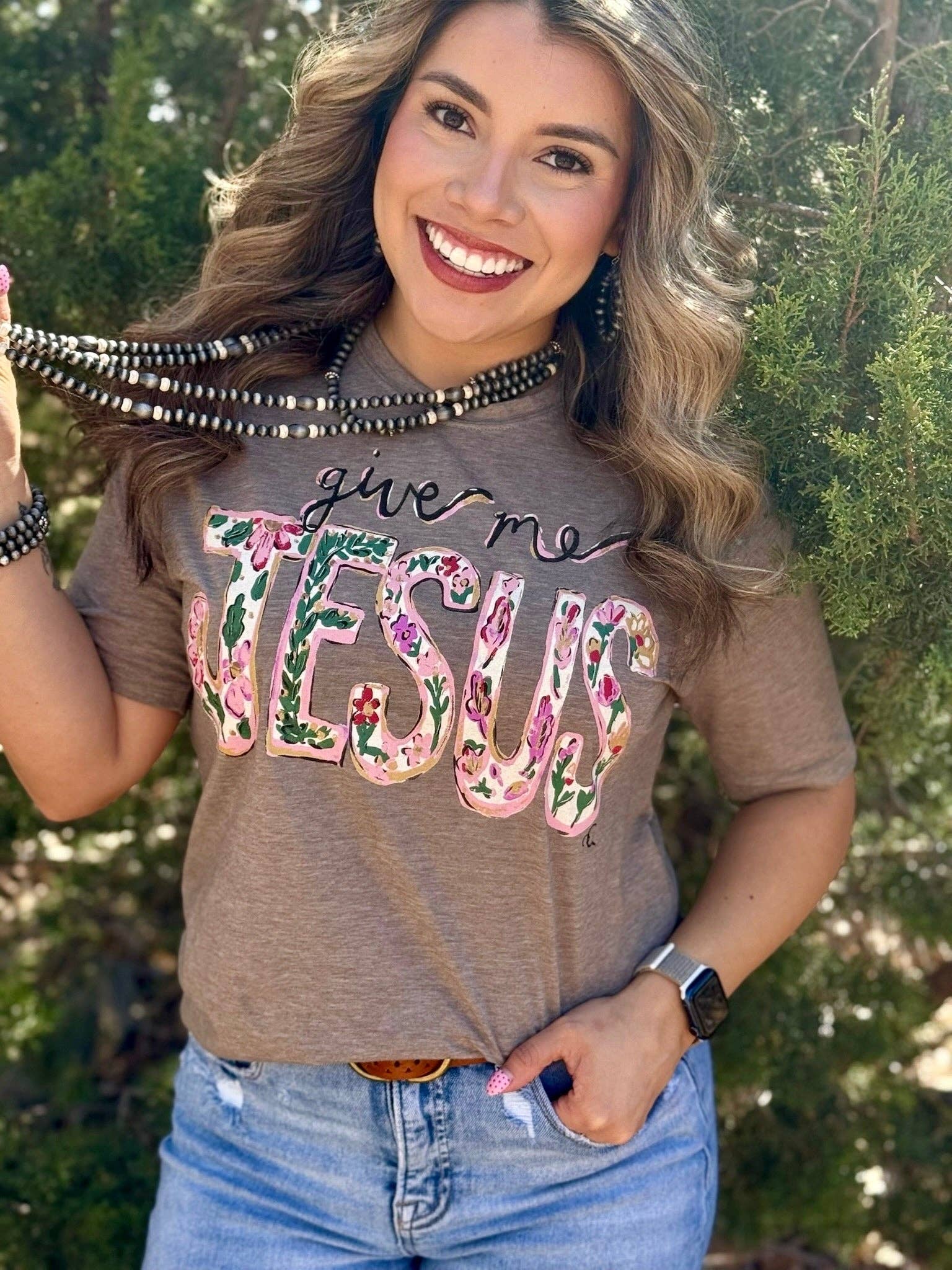Callie Ann Stelter Give Me Jesus Tee