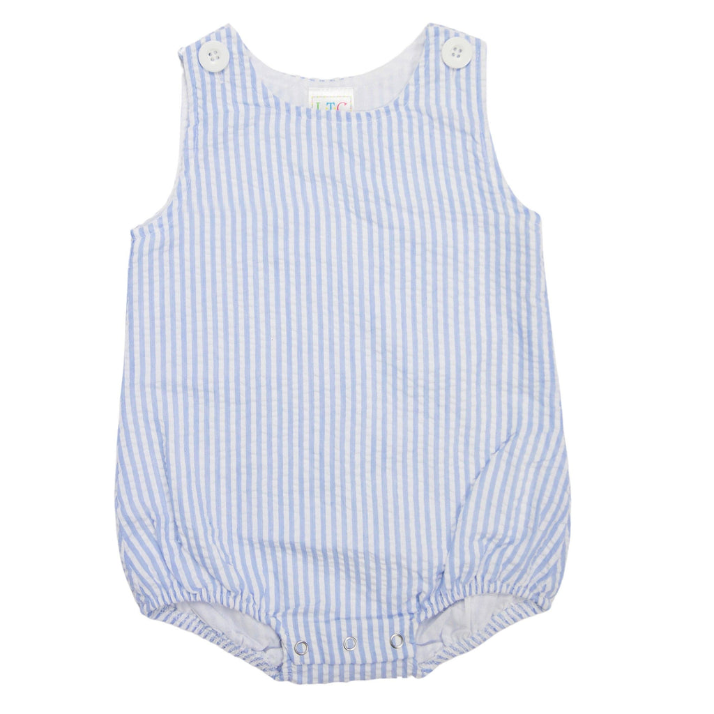 Unisex Seersucker Bubble - BLUE SEERSUCKER