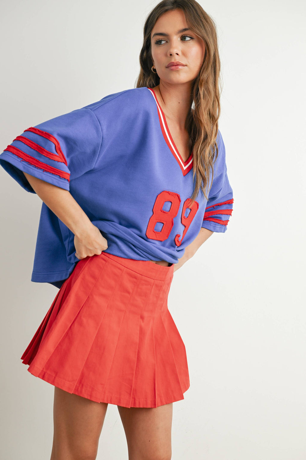 Varsity Spirit Oversized Shirt - BMT7734