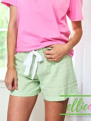 Seersucker Lounge Shorts