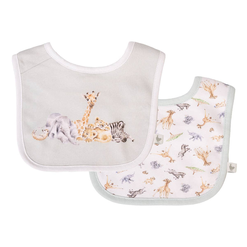 Little Wren Bib Gift Set - Little Savannah