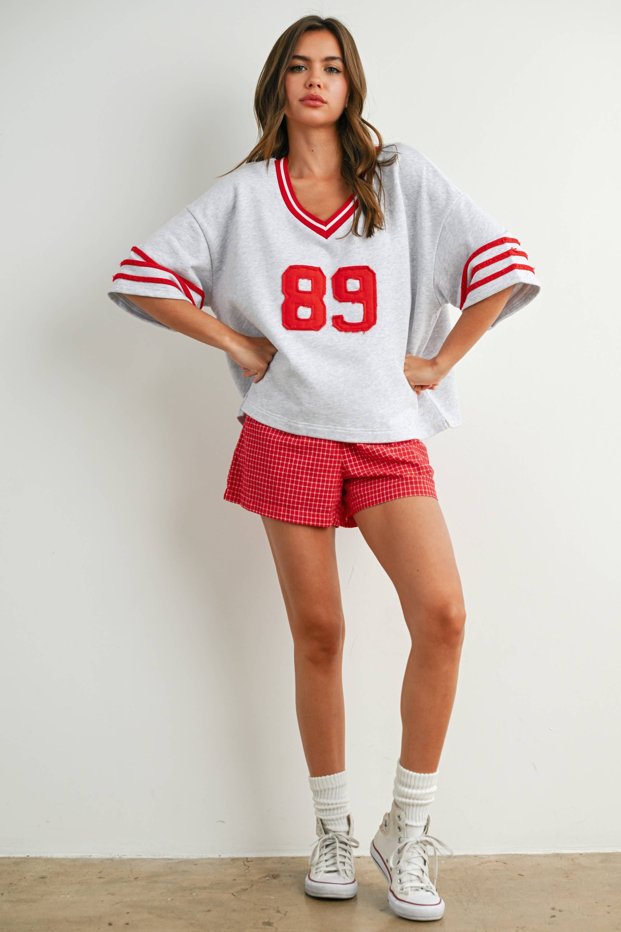 Varsity Spirit Oversized Shirt - BMT7734