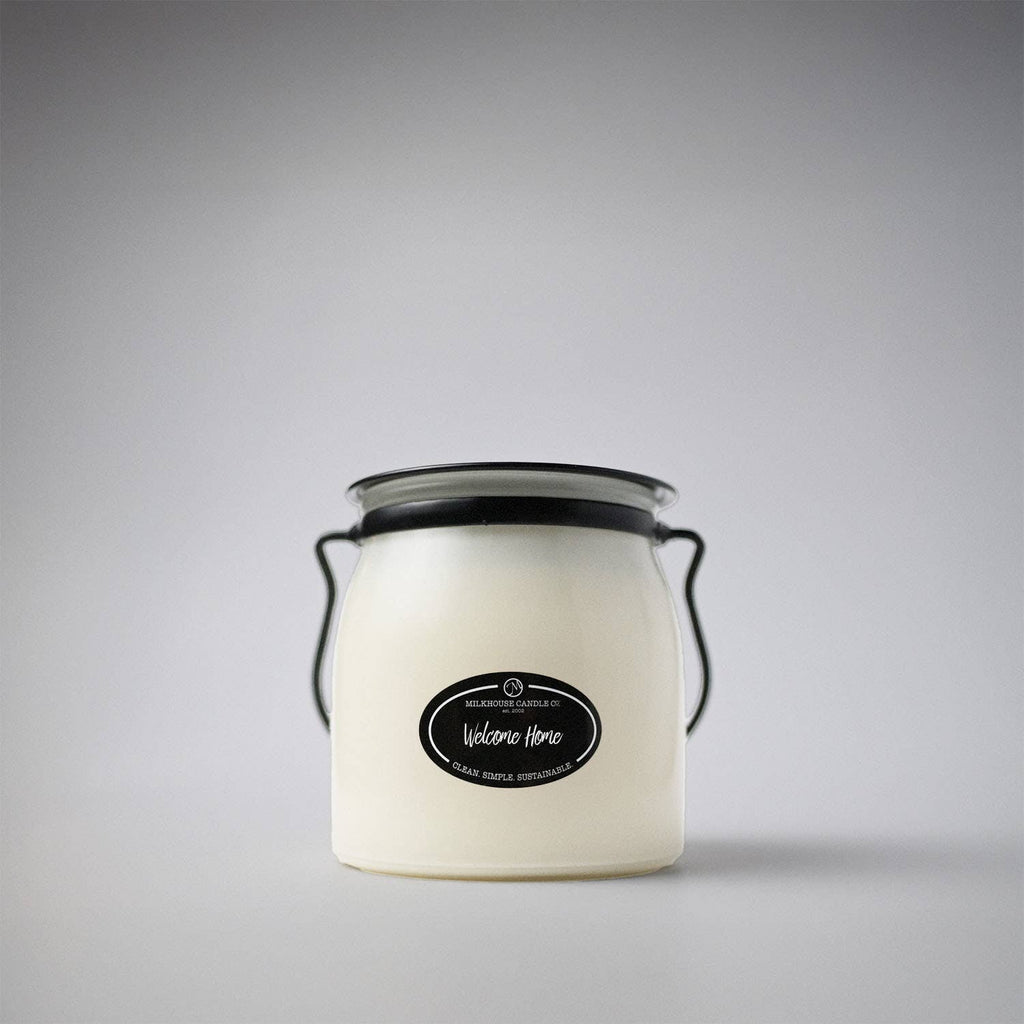 16 oz Butter Jar Candle: Welcome Home