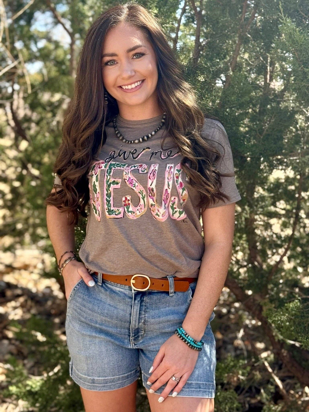 Callie Ann Stelter Give Me Jesus Tee