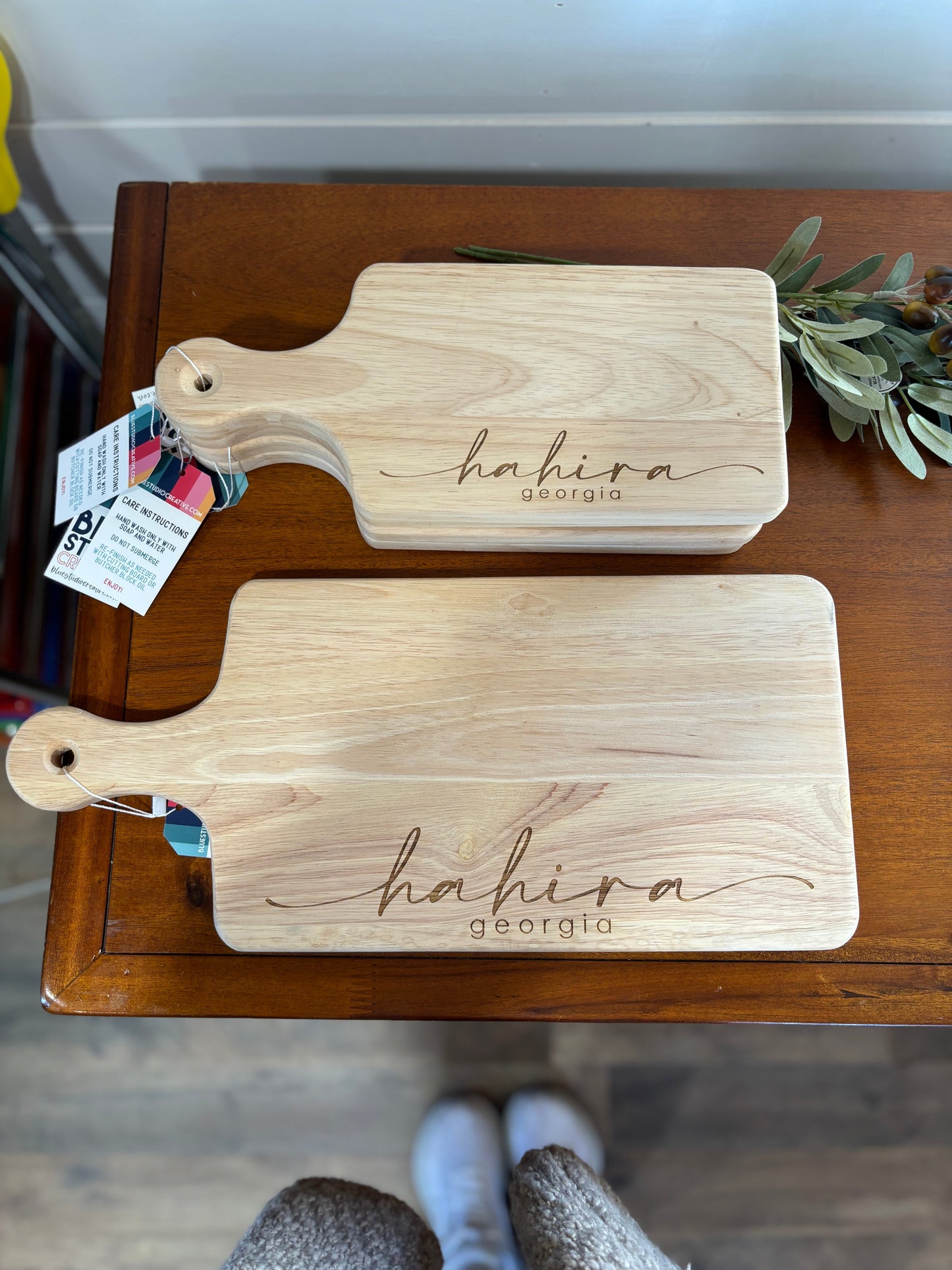 Small Hahira Pride Cutting Board