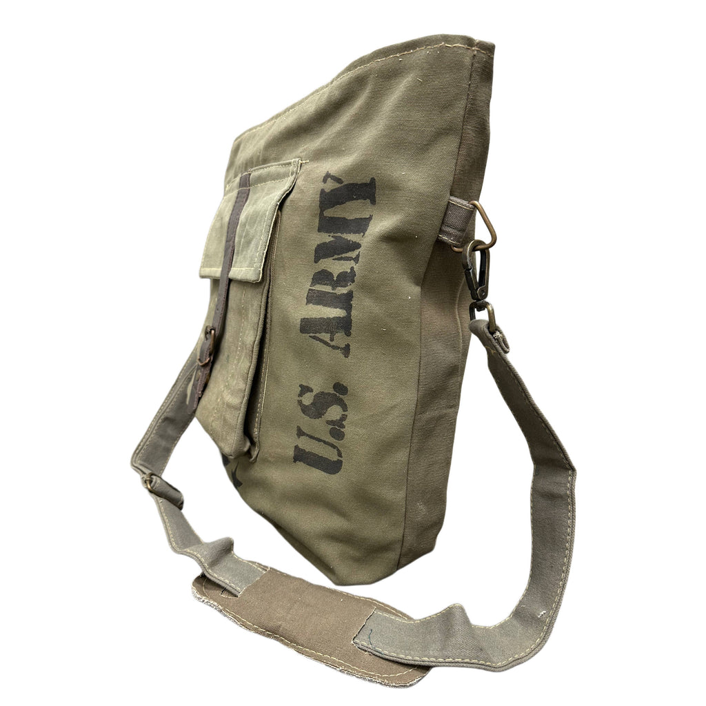 US Army Unisex Recycled Military Tent Crossbody
