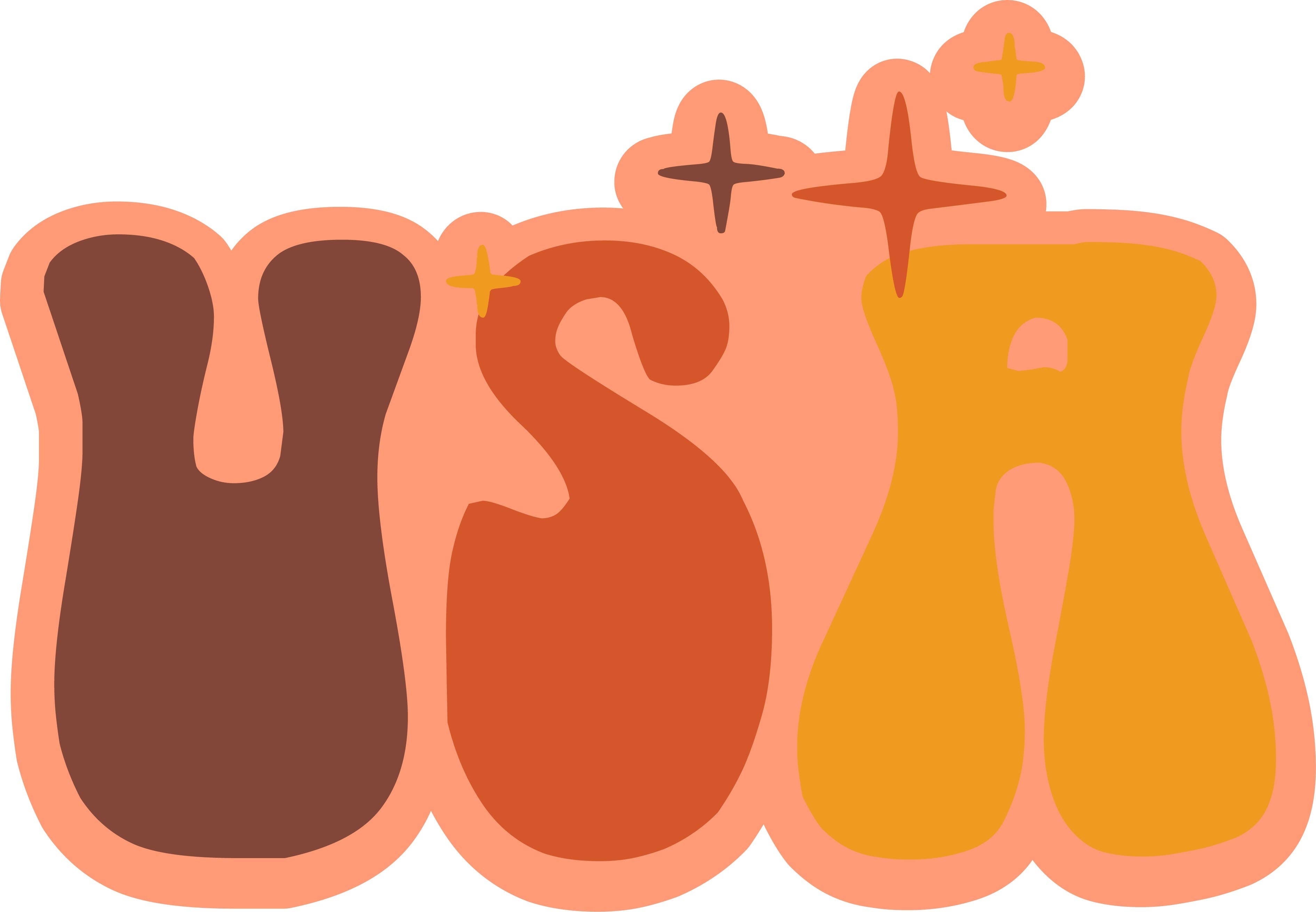Boho USA Sticker
