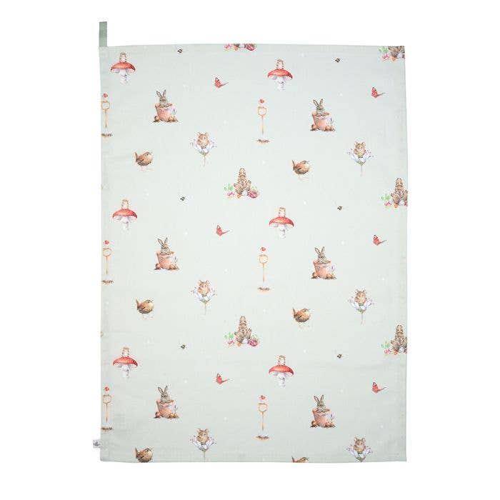 Garden Friends Tea Towel