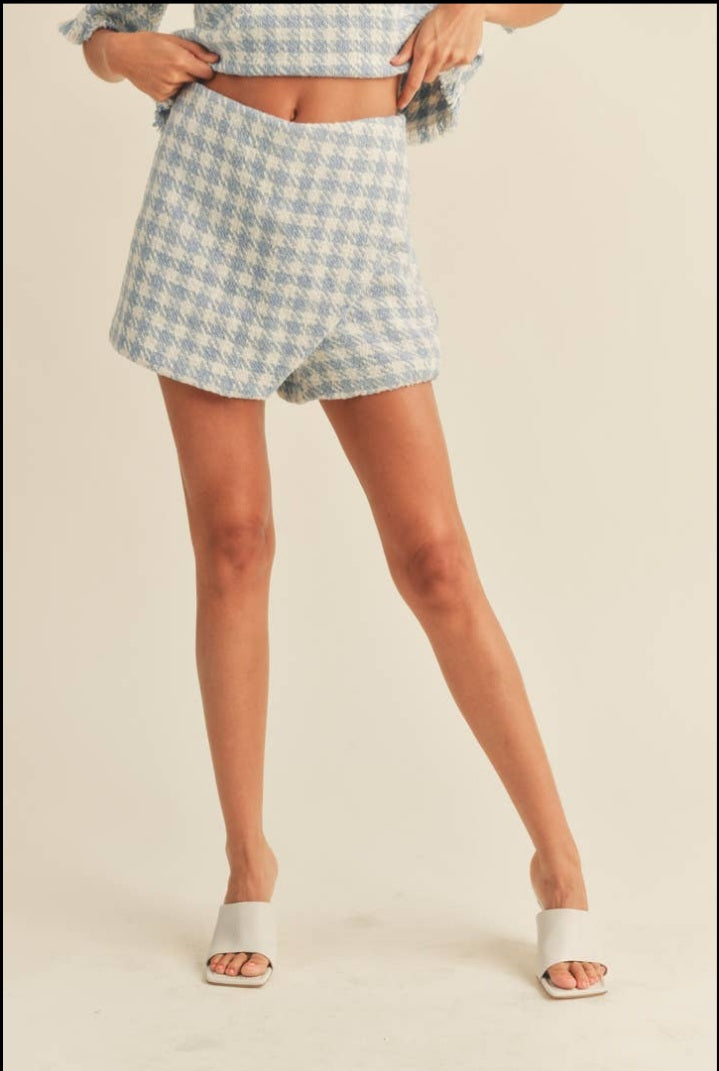 Blair Waldorf Inspired Tweed Skort