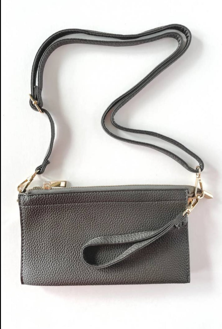 Abby Handbag, Dark Gray