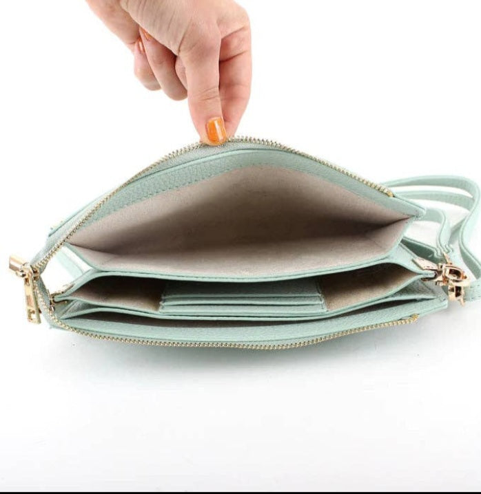 Abby 3-in-1 Handbag, Mint