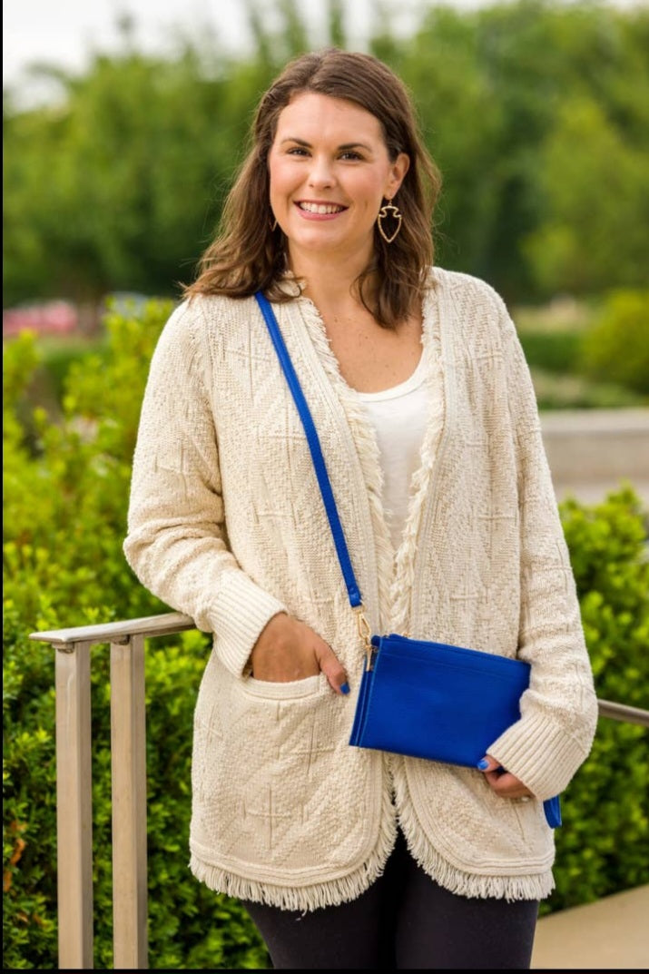 Abby Handbag, Cobalt Blue