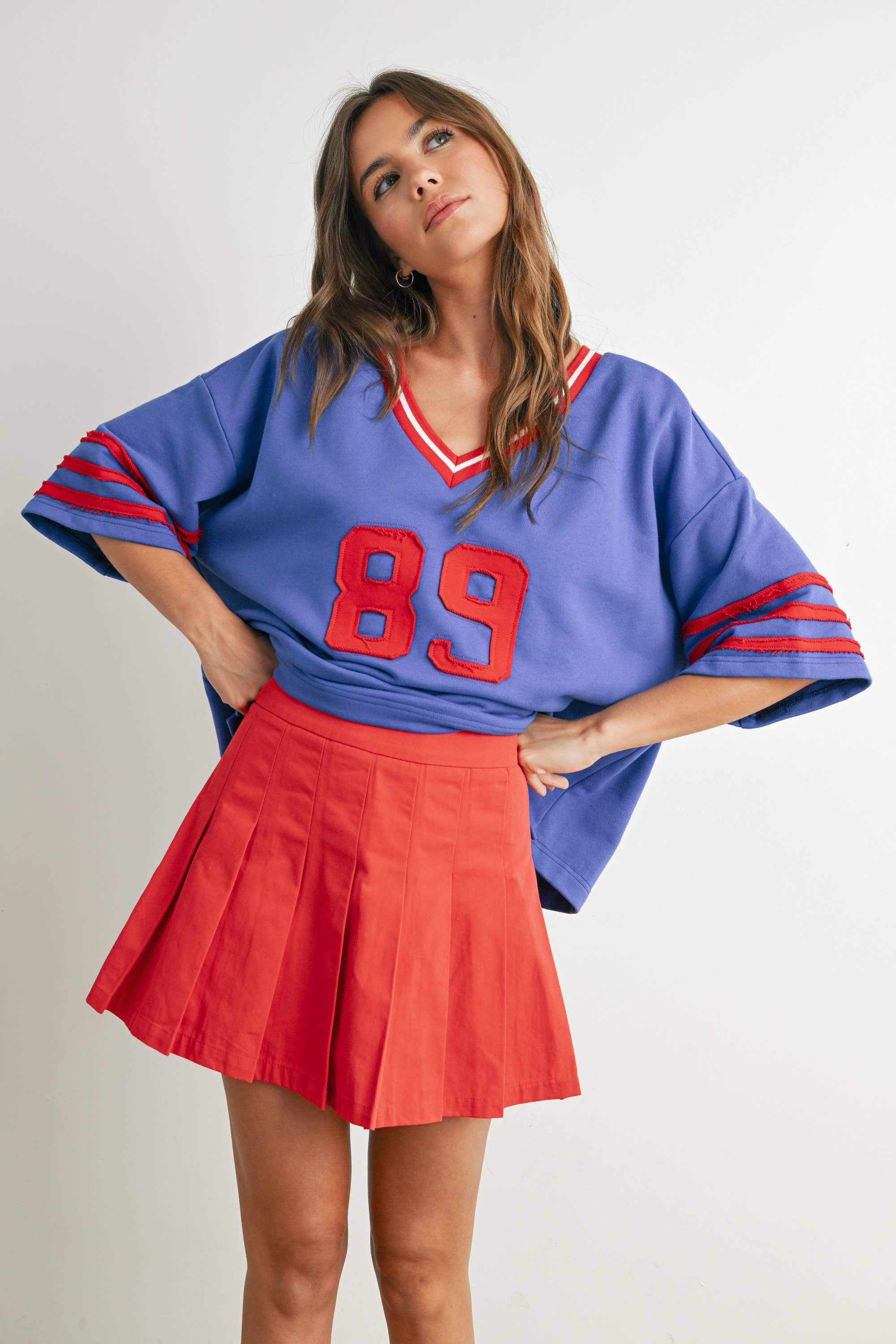 Varsity Spirit Oversized Shirt - BMT7734