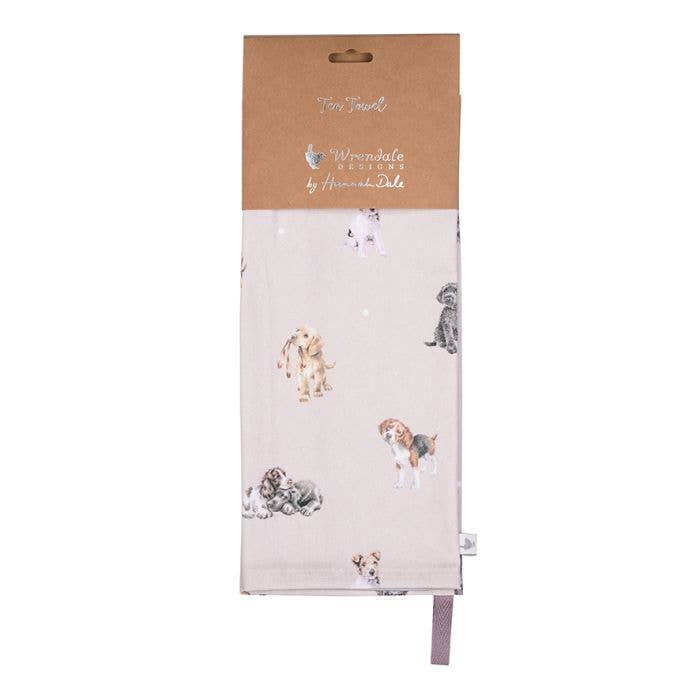 A Dog's Life Tea Towel