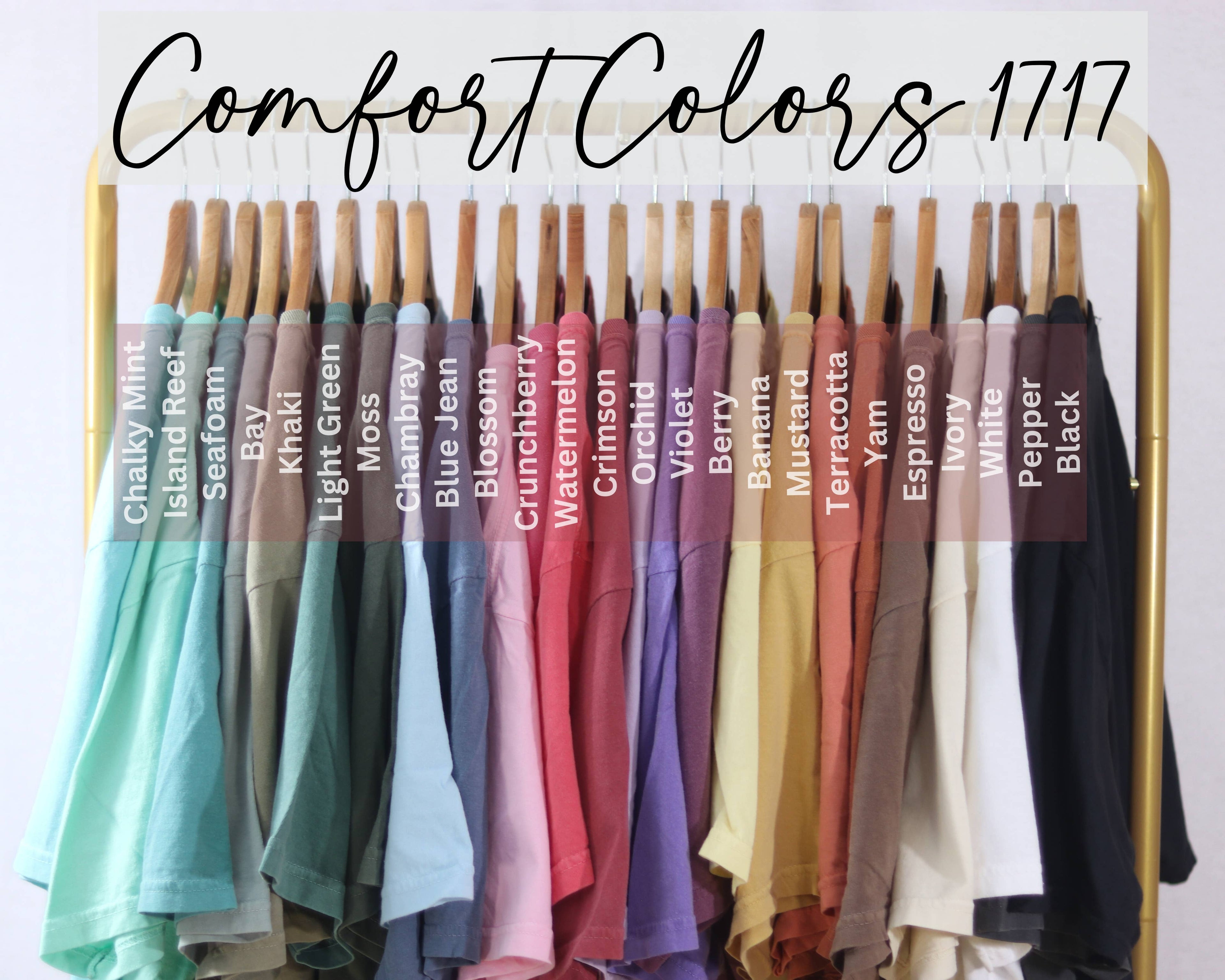 Comfort Color Blanks C1717