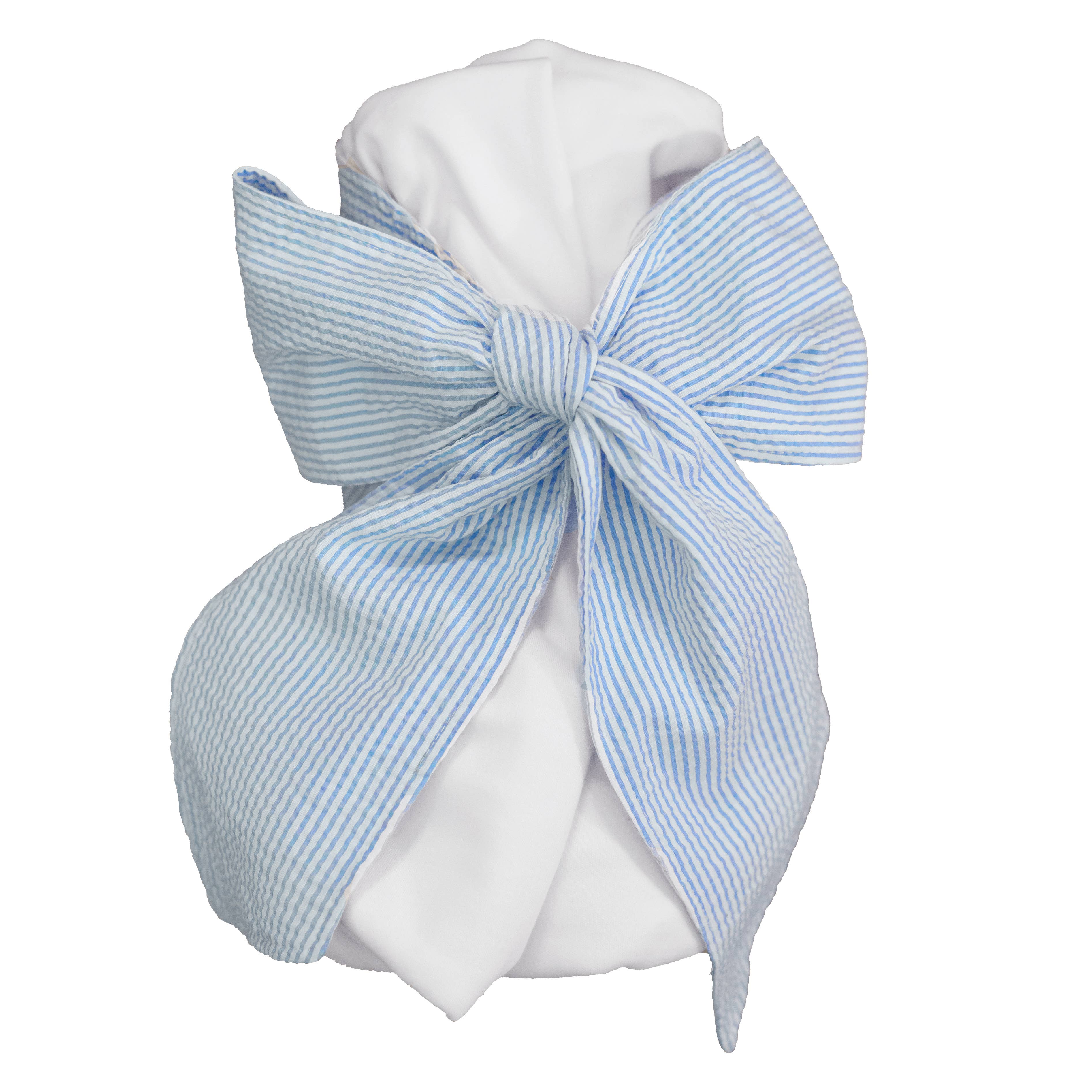 Seersucker Baby Swaddle Blanket