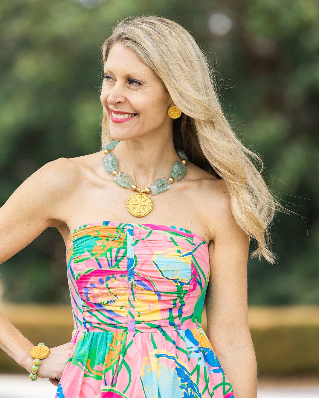Rainforest Green Glass with Hannah Cross