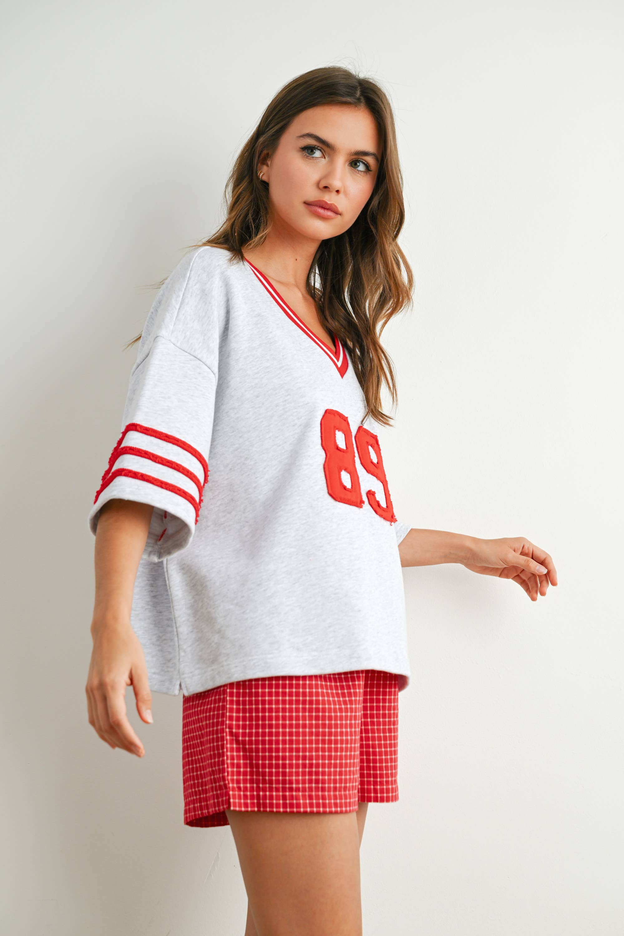 Varsity Spirit Oversized Shirt - BMT7734