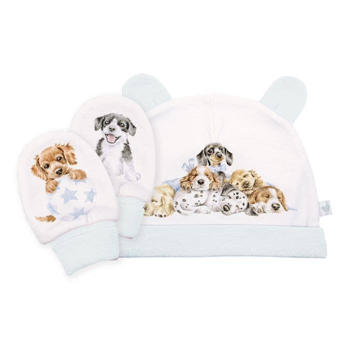Little Paws Hat And Mitten Set