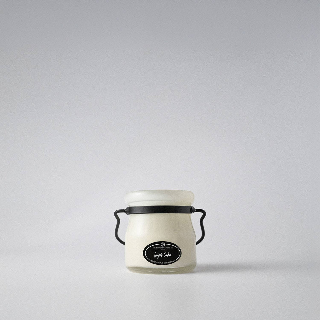 5 oz Cream Jar Candle: Layer Cake