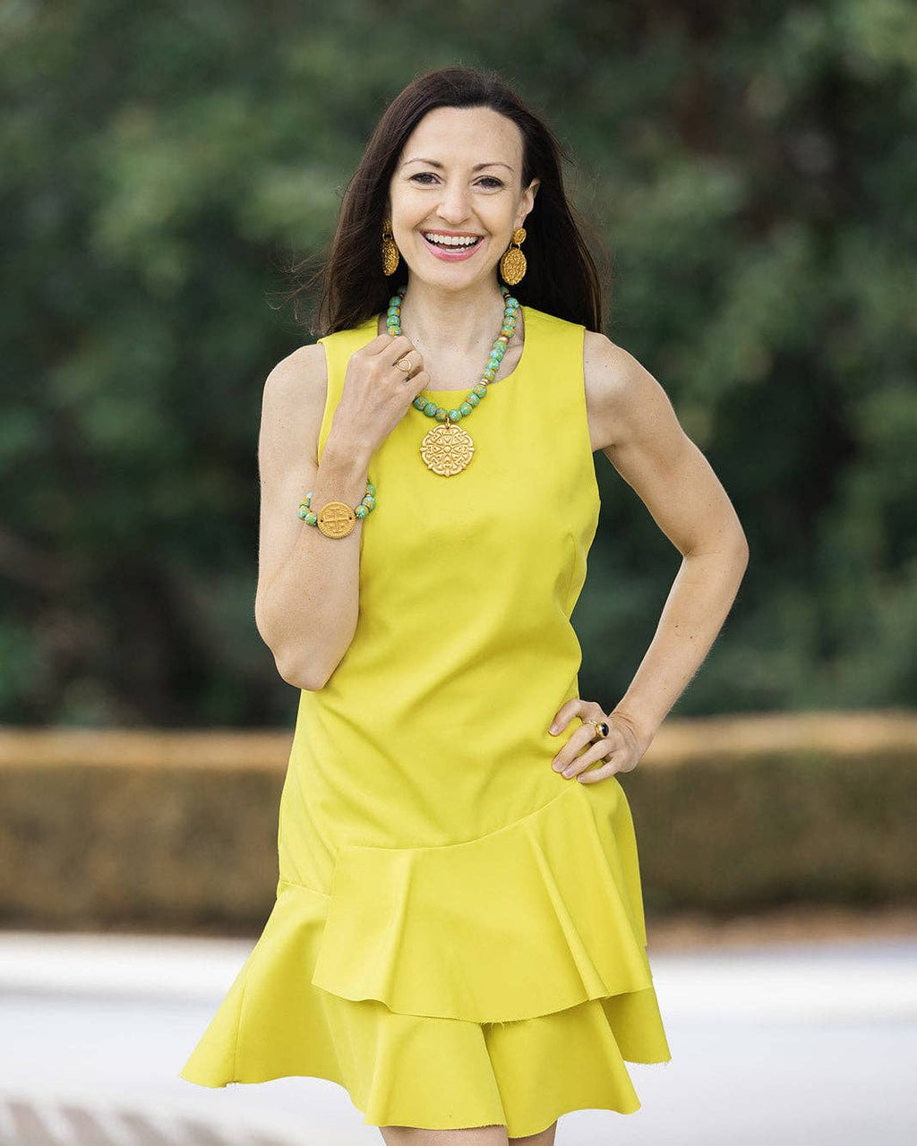 Rainforest Green Glass with Hannah Cross