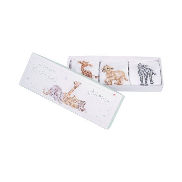 Little Savannah Baby Socks Set - 0-6 Months