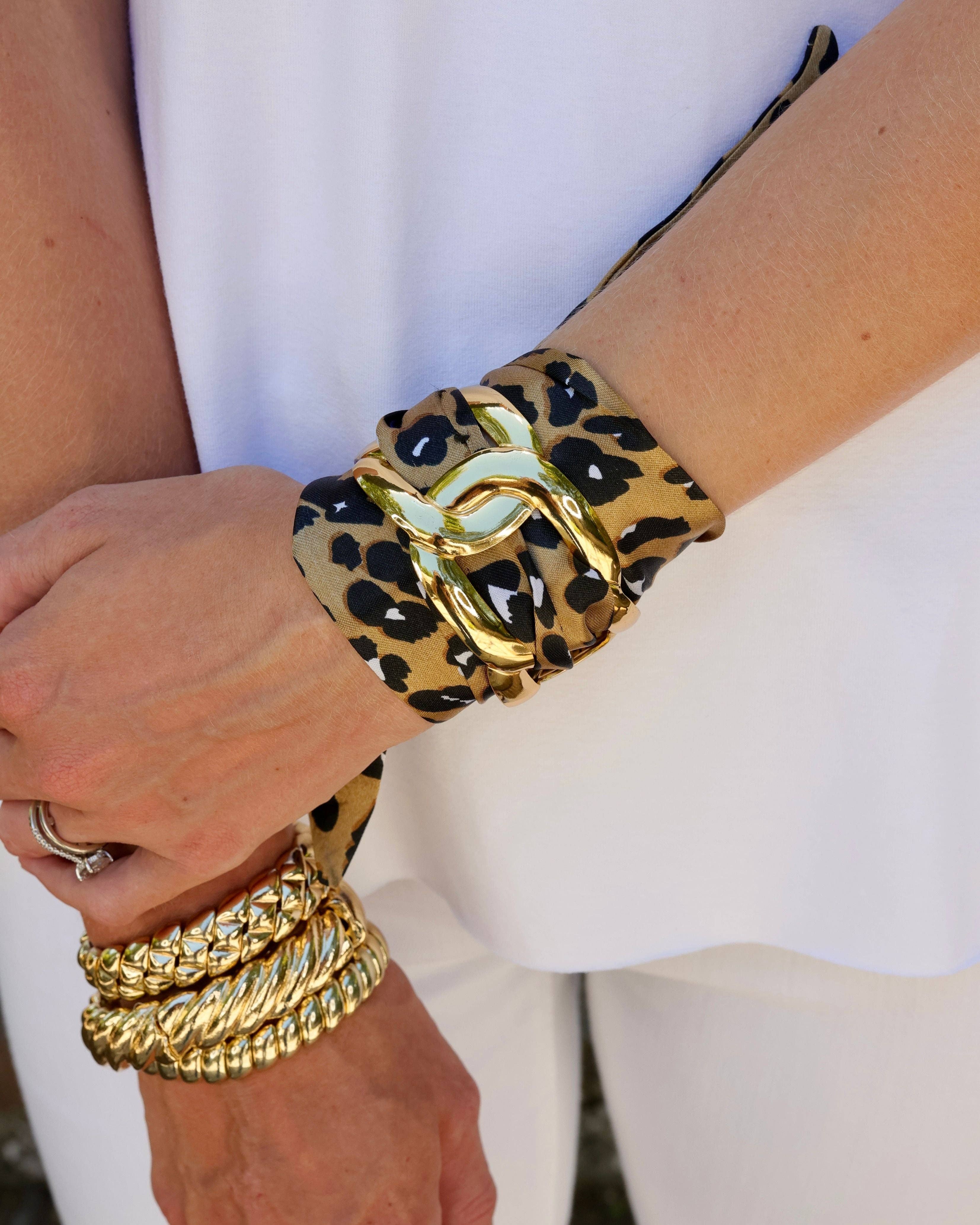 Sedgefield Scarf Bracelet Brown