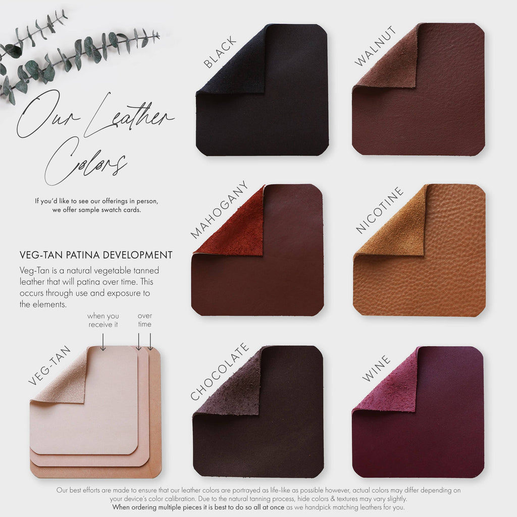 Leather Signage Hanger
