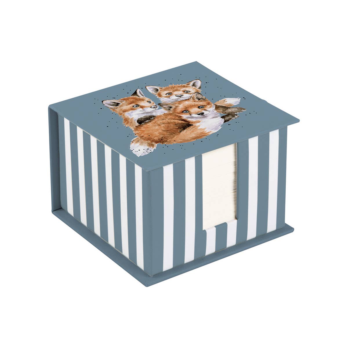 Memo Block - Snug as a cub - Foxes