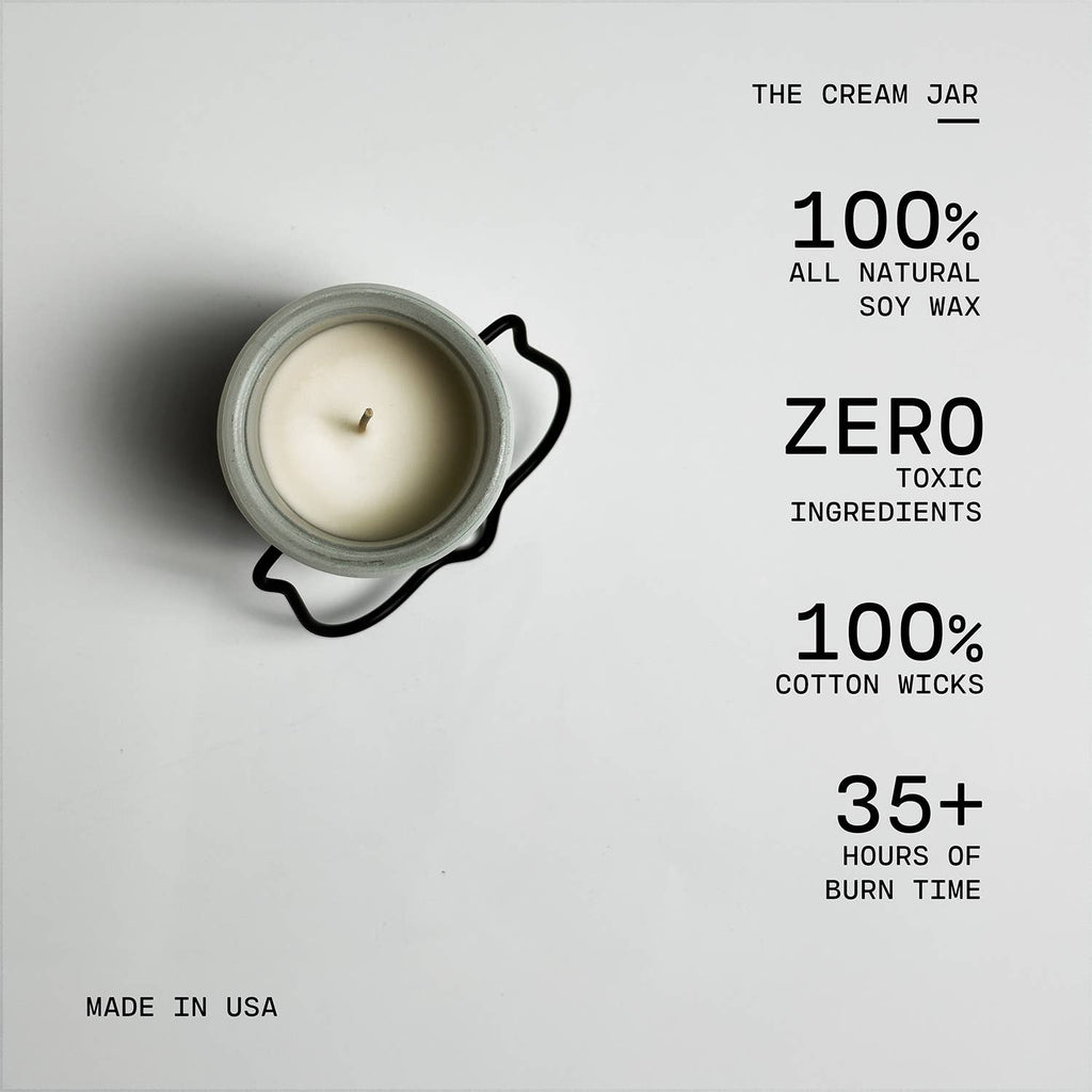 5 oz Cream Jar Candle: Layer Cake