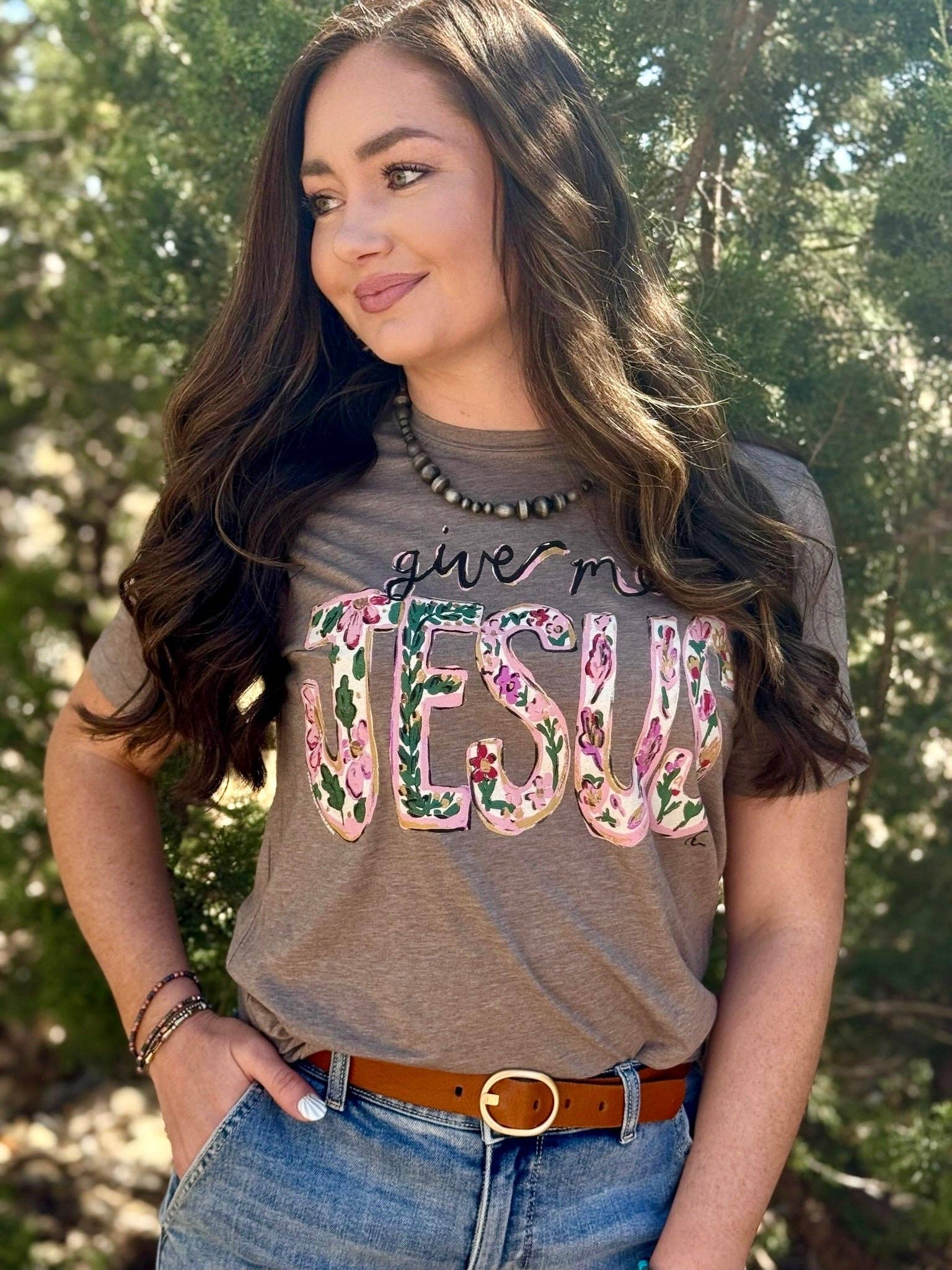 Callie Ann Stelter Give Me Jesus Tee