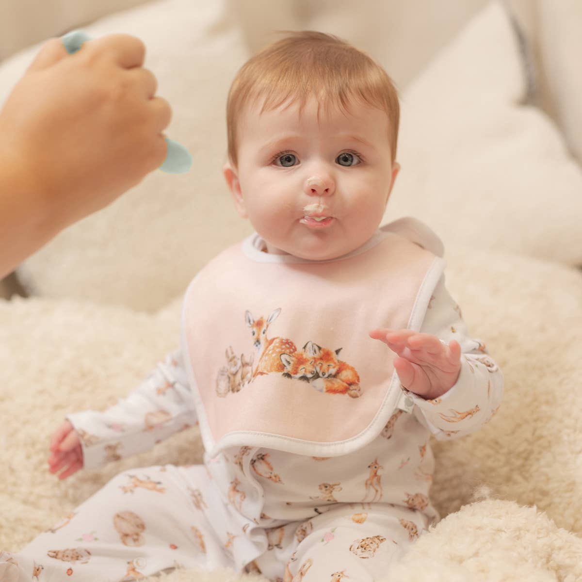 Little Wren Bib Gift Set - Little Forest